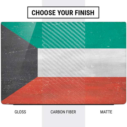 Kuwait Flag Distressed Dell Vostro Skin